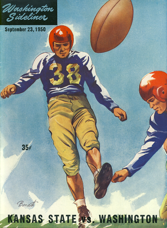 College Football Program Washington Huskies vs. Kansas State Wildcats