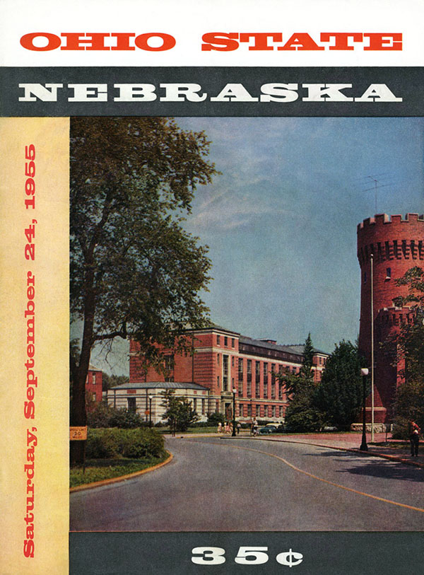 College Football Program: Ohio State Buckeyes vs. Nebraska Cornhuskers (September 24, 1955)