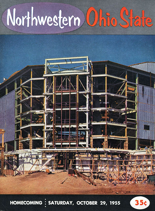 College Football Program: Ohio State Buckeyes vs. Northwestern Wildcats (October 29, 1955)