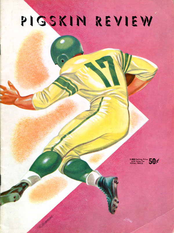 College Football Program: USC Trojans vs. Oregon State Beavers (September 19, 1958)