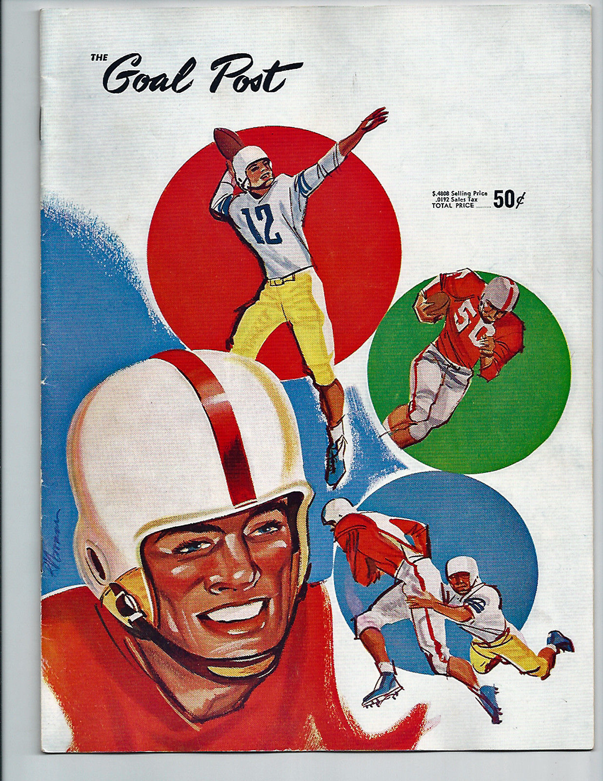 College Football Program: UCLA Bruins vs. USC Trojans (November 22, 1958)