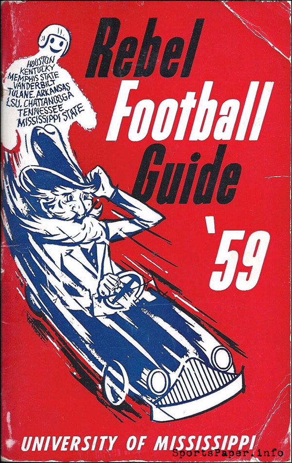 College Football Media Guide: Ole Miss Rebels (1959)