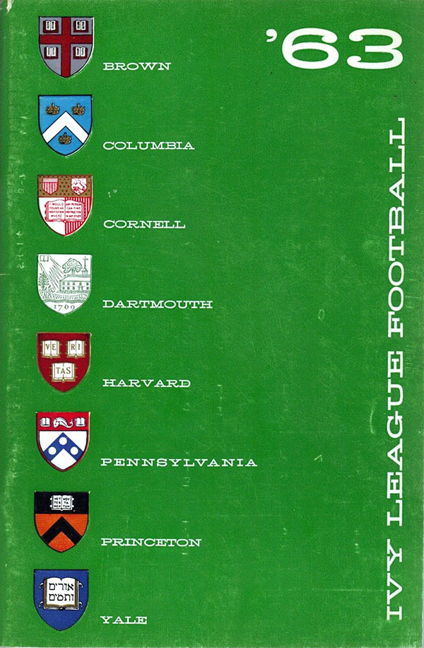 College Football Media Guide: Ivy League (1963)
