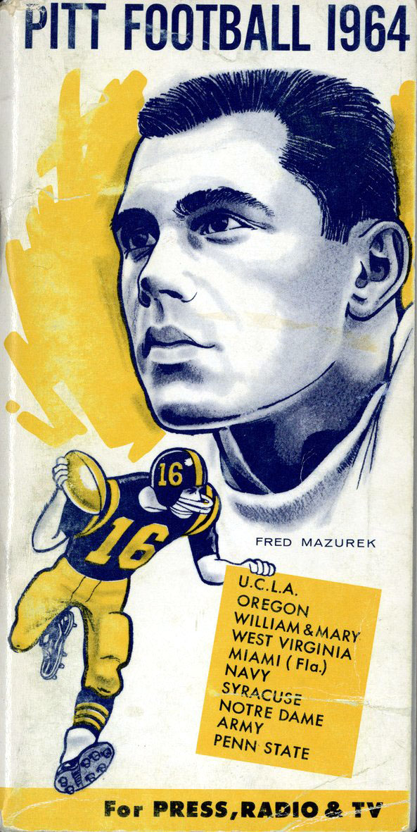 College Football Media Guide: Pittsburgh Panthers (1964)