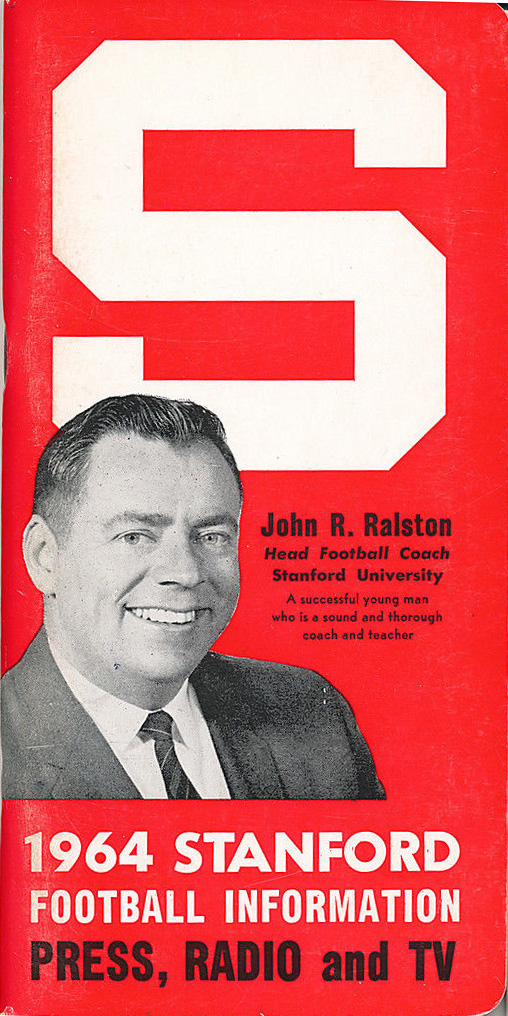 College Football Media Guide: Stanford Indians (1964)