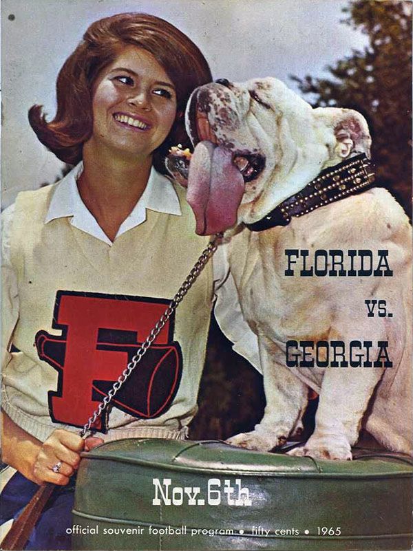 College Football Program: Florida Gators vs. Georgia Bulldogs (November 6, 1965)