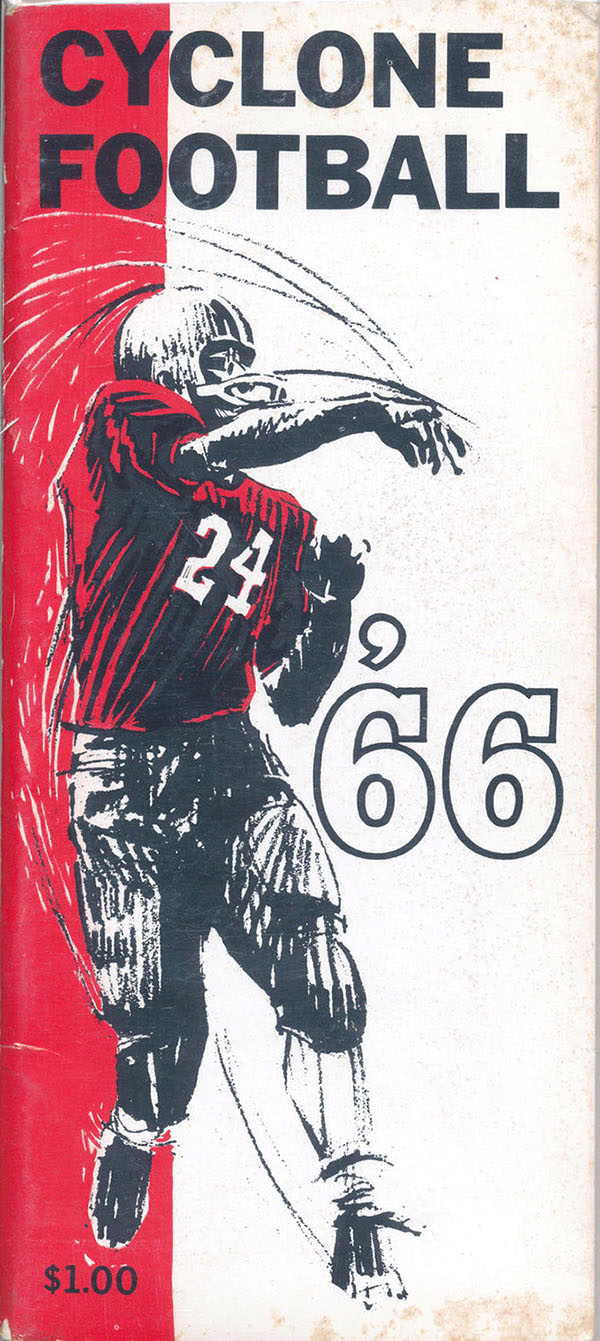 College Football Media Guide: Iowa State Cyclones (1966)