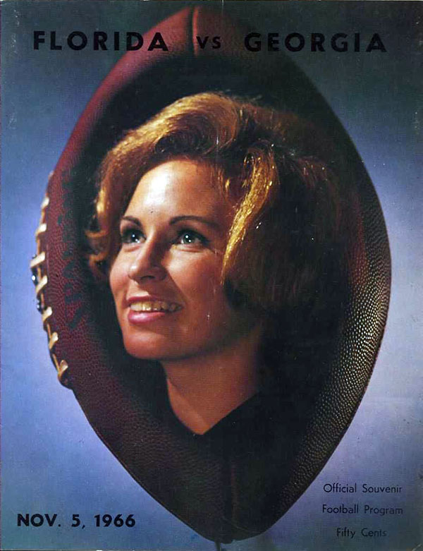 College Football Program: Florida Gators vs. Georgia Bulldogs (November 5, 1966)
