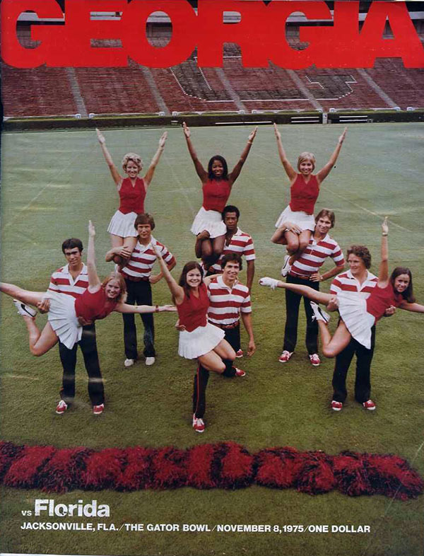 College Football Program: Florida Gators vs. Georgia Bulldogs (November 8, 1975)