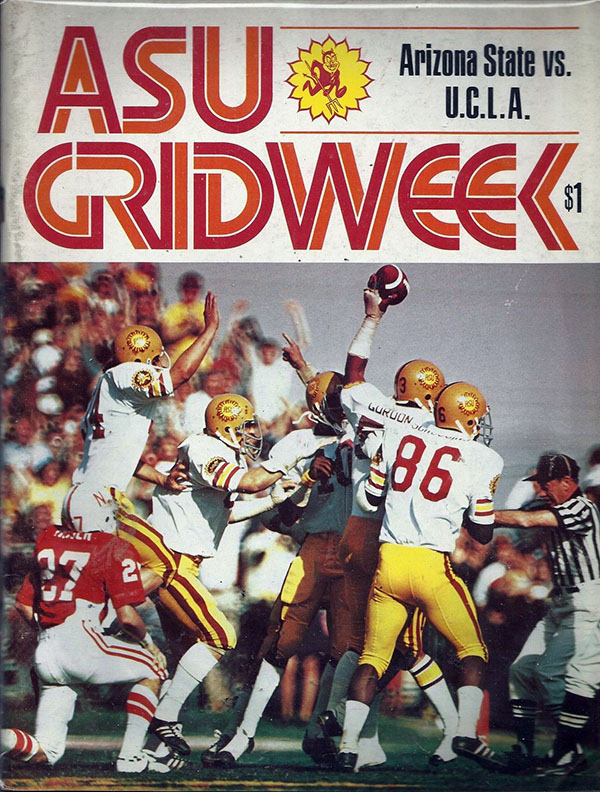 College Football Program: Arizona State Sun Devils vs. UCLA Bruins (September 9, 1976)