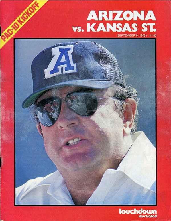 College Football Program: Arizona Wildcats vs. Kansas State Wildcats (September 9, 1978)