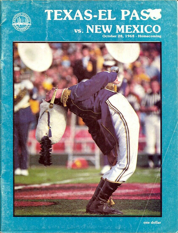 College Football Program: UTEP Miners vs. New Mexico Lobos (October 28, 1978)