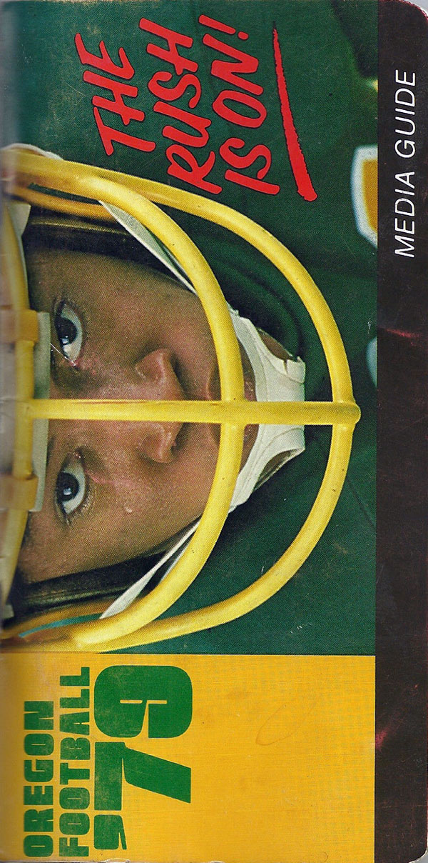 College Football Media Guide: Oregon Ducks (1979)