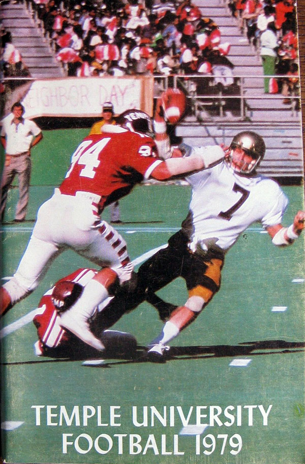 College Football Media Guide: Temple Owls (1979)