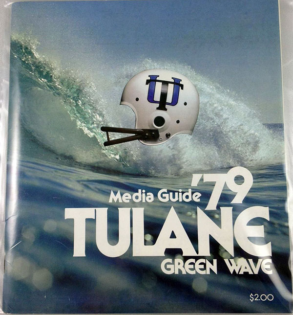 College Football Media Guide: Tulane Green Wave (1979)