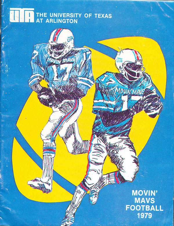 College Football Media Guide: Texas-Arlington Mavericks (1979)