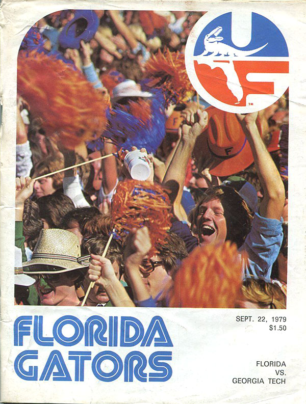 College Football Program: Florida Gators vs. Georgia Tech Yellow Jackets (September 22, 1979)