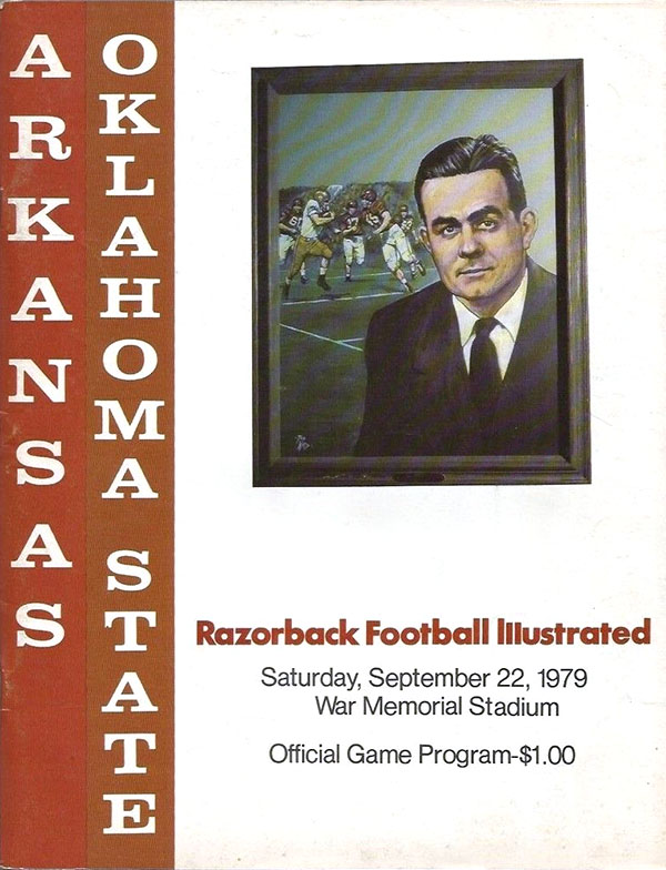 College Football Program: Arkansas Razorbacks vs. Colorado State Rams (September 15, 1979)