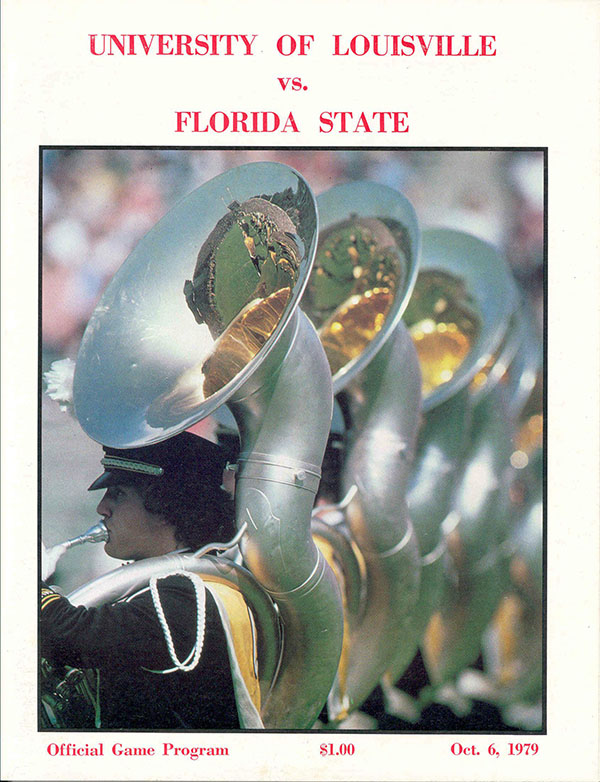 College Football Program: Louisville Cardinals vs. Florida State Seminoles (October 6, 1979)