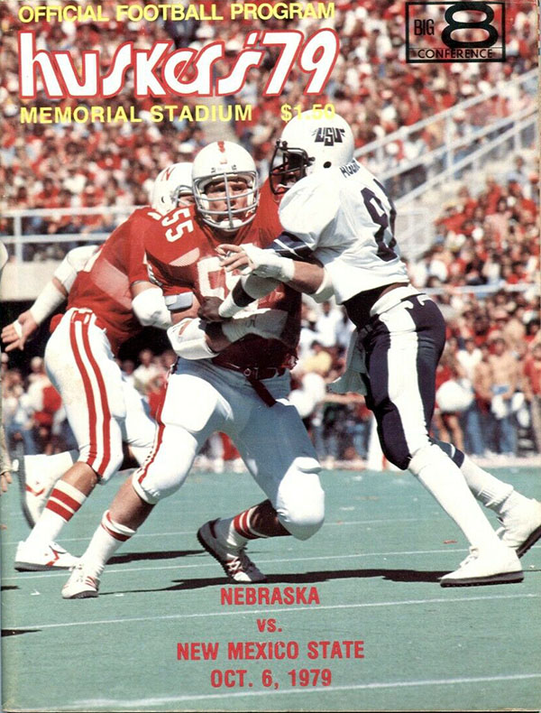 College Football Program: Nebraska Cornhuskers vs. New Mexico State Aggies (October 6, 1979)