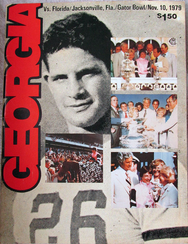 College Football Program: Florida Gators vs. Georgia Bulldogs (November 10, 1979)