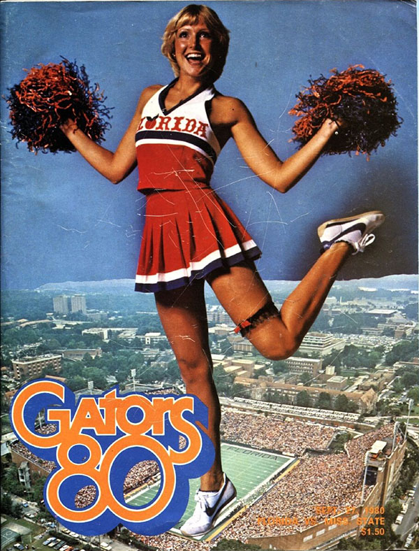 College Football Program: Florida Gators vs. Mississippi State Bulldogs (September 27, 1980)