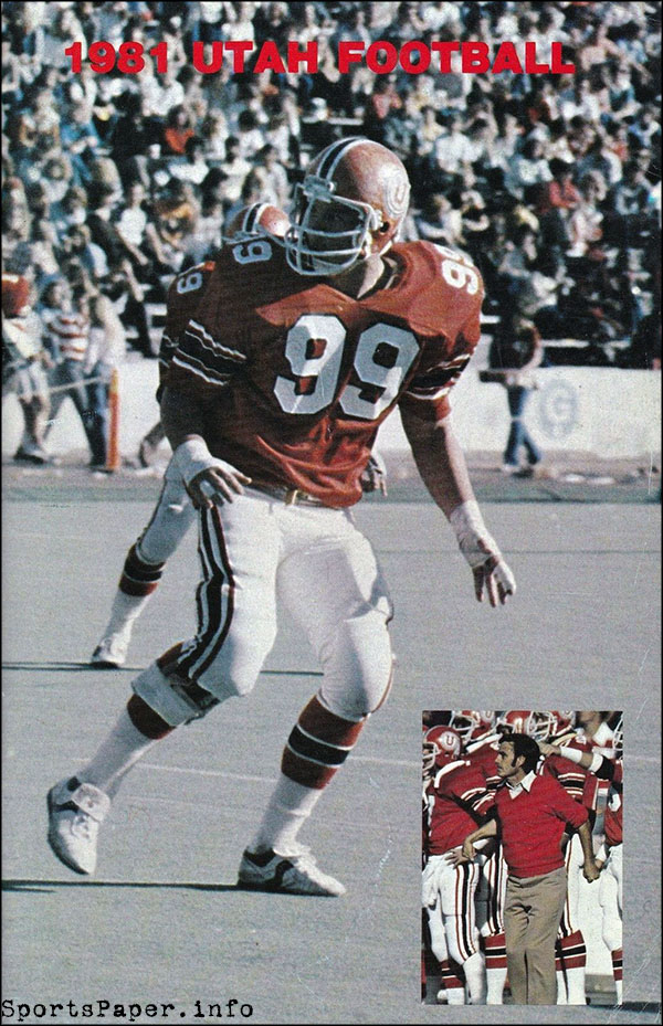 College Football Media Guide: Utah Utes (1981)