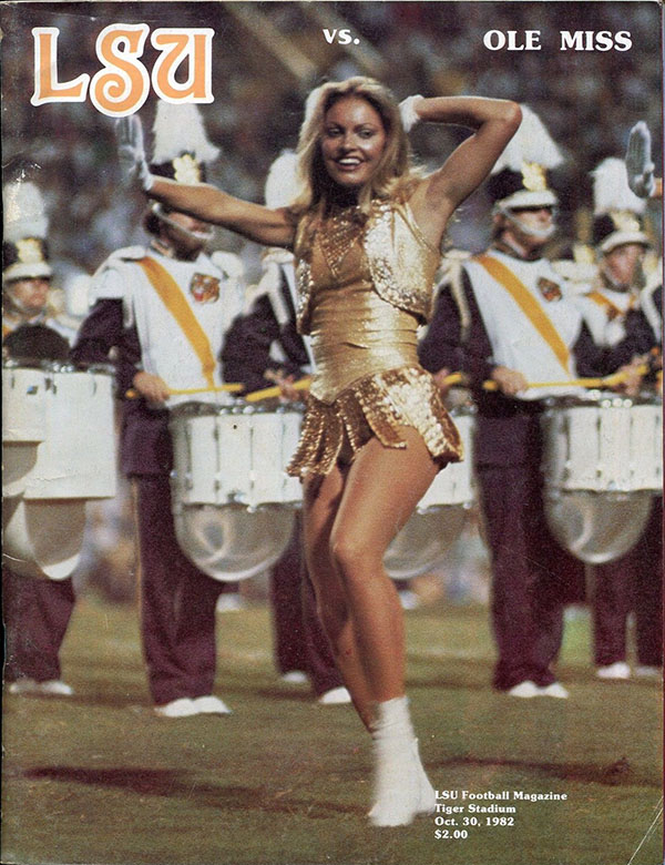 College Football Program: LSU Tigers vs. Ole Miss Rebels (October 30, 1982)