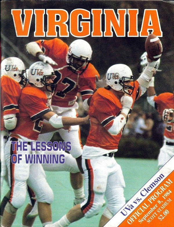 College Football Program: Virginia Cavaliers vs. Clemson Tigers (September 8, 1984)