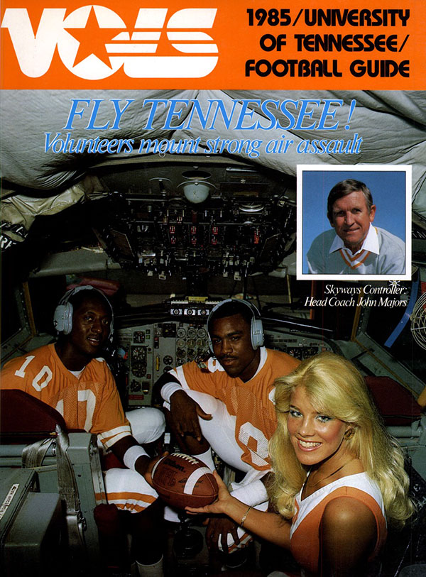 College Football Media Guide Tennessee Volunteers (1985) SportsPaper