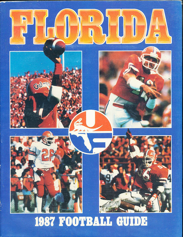 College Football Media Guide Florida Gators (1987)  SportsPaper.info