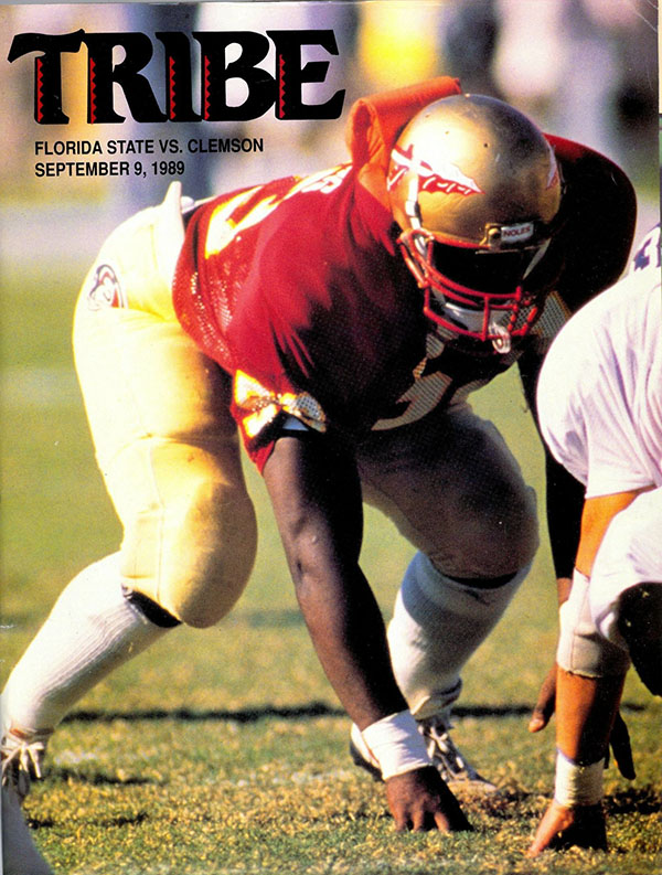 College Football Program: Florida State Seminoles vs. Clemson Tigers (September 9, 1989)