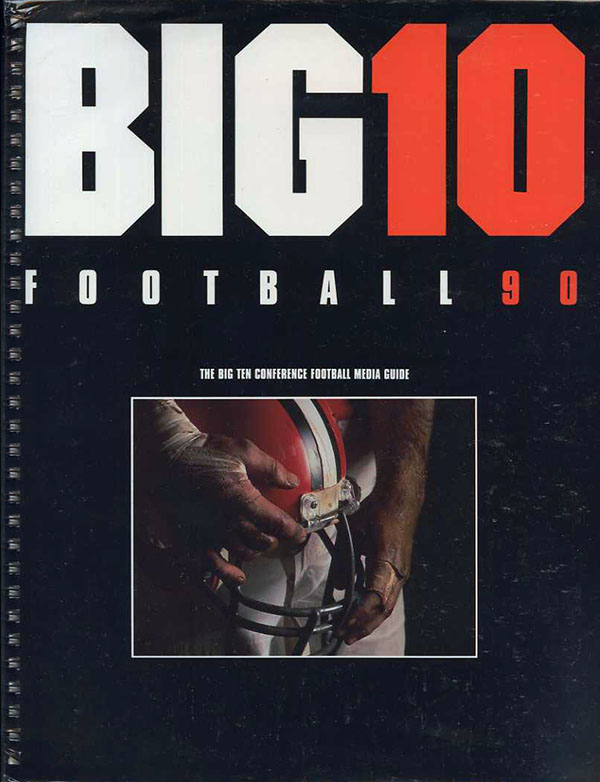 College Football Media Guide: Big Ten Conference (1990)