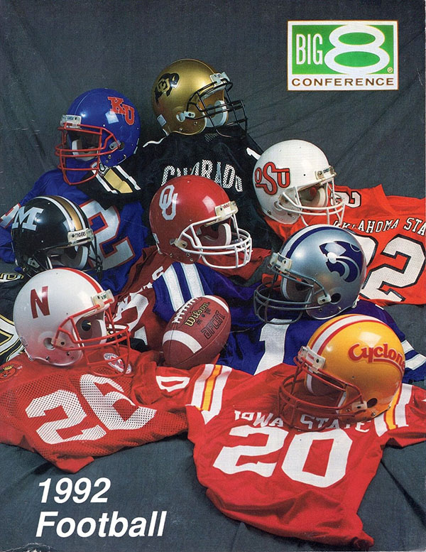 College Football Media Guide: Big 8 Conference (1992)