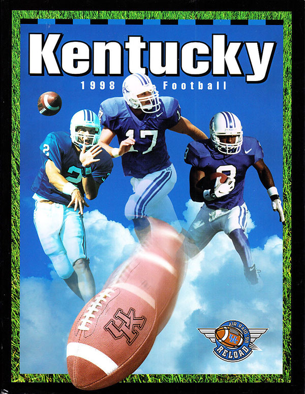 College Football Media Guide Kentucky Wildcats (1998) SportsPaper.info