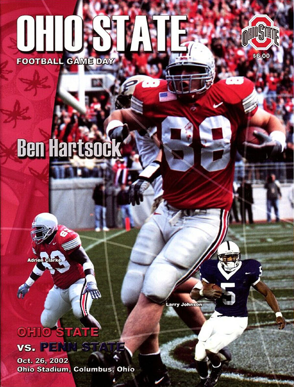 College Football Program: Ohio State Buckeyes vs. Penn State Nittany Lions (October 26, 2002)