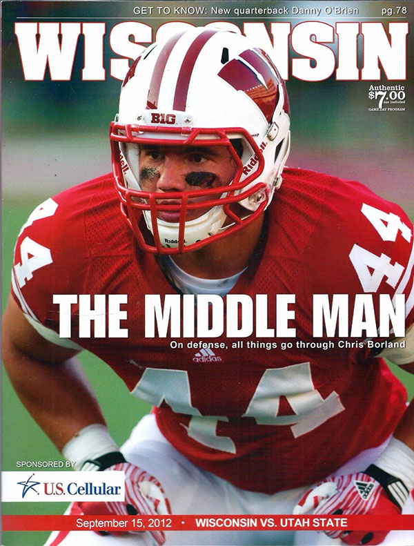College Football Program: Wisconsin Badgers vs. Utah State Aggies (September 15, 2012)