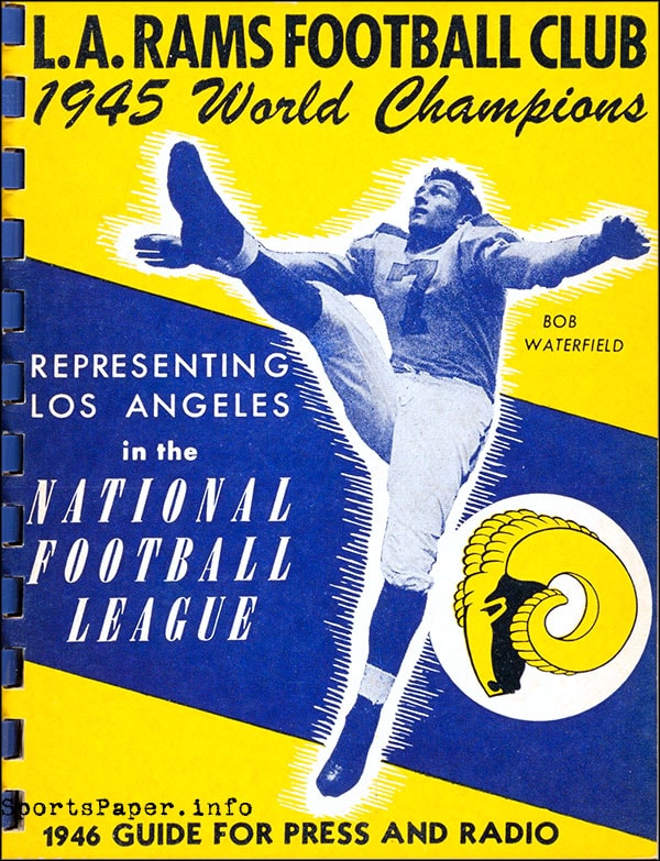 NFL Media Guide: Los Angeles Rams (1946)