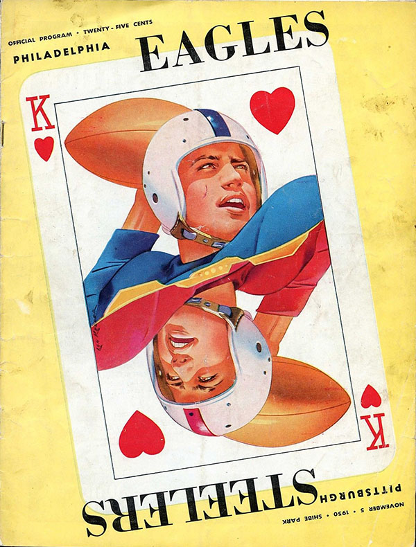 NFL Program: Philadelphia Eagles vs. Pittsburgh Steelers (November 5, 1950)