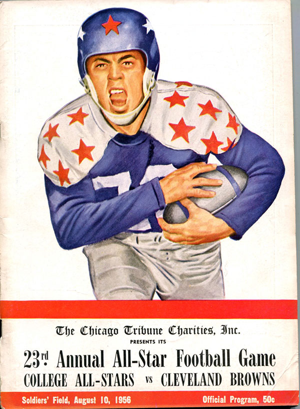 NFL Program Cleveland Browns vs. College AllStars (August 10, 1956