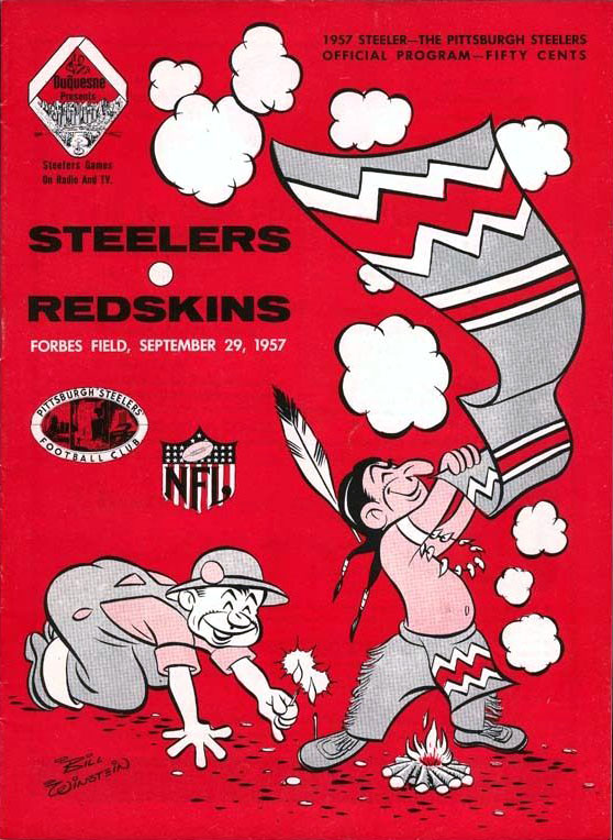 NFL Program Pittsburgh Steelers vs. Washington Redskins (September 29