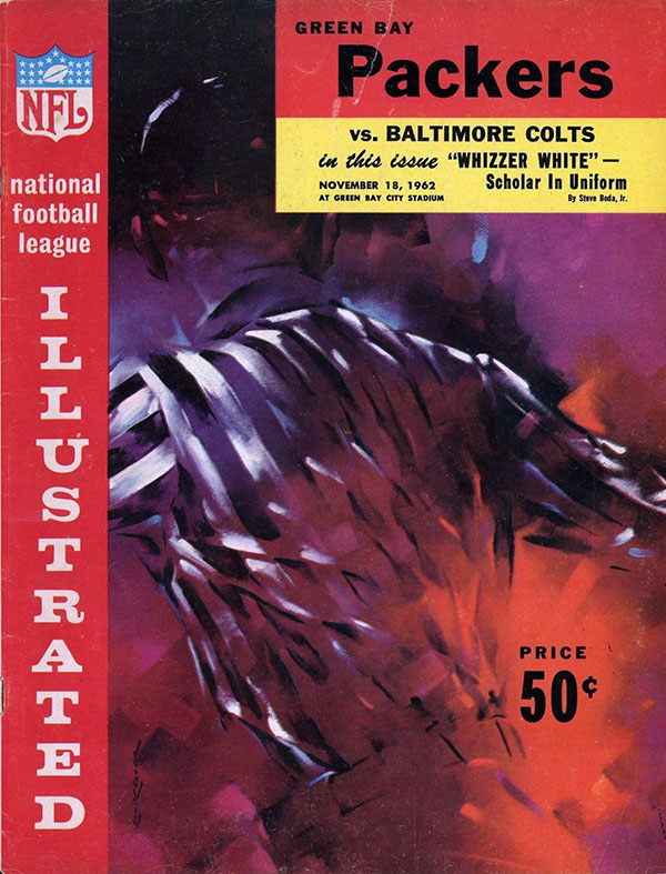 NFL Program: Green Bay Packers vs. Baltimore Colts (November 18, 1962)