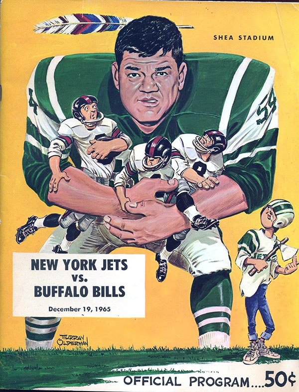 AFL Program: New York Jets vs. Buffalo Bills (December 19, 1965)