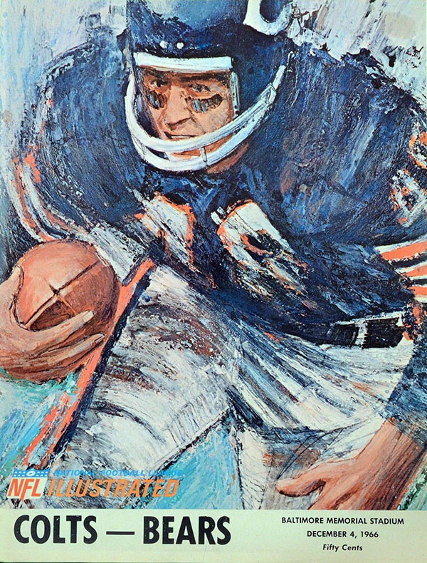 NFL Program: Baltimore Colts vs. Chicago Bears (December 4, 1966)
