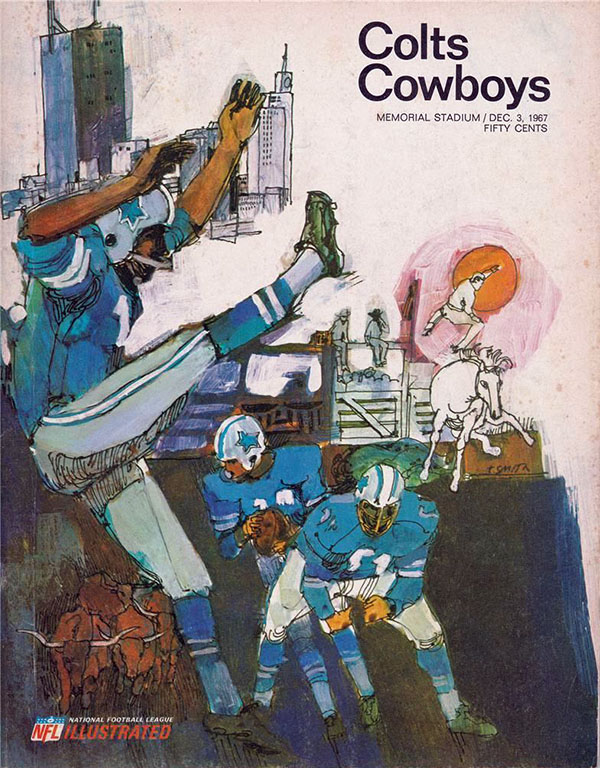 NFL Program: Baltimore Colts vs. Dallas Cowboys (December 3, 1967)