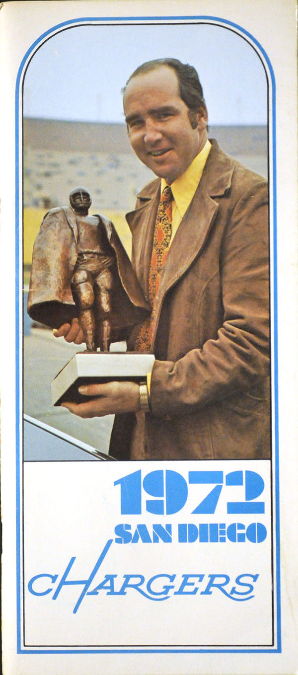 NFL Media Guide: San Diego Chargers (1972)