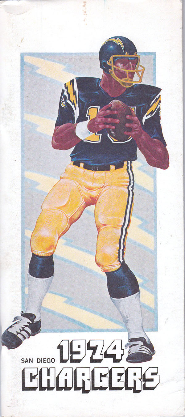 NFL Media Guide: San Diego Chargers (1974)