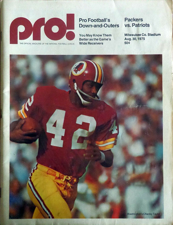 NFL Program: Green Bay Packers vs. New England Patriots (August 30, 1975)