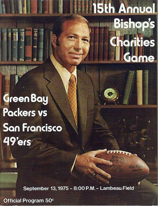 NFL Program: Green Bay Packers vs. San Francisco 49ers (September 13, 1975)