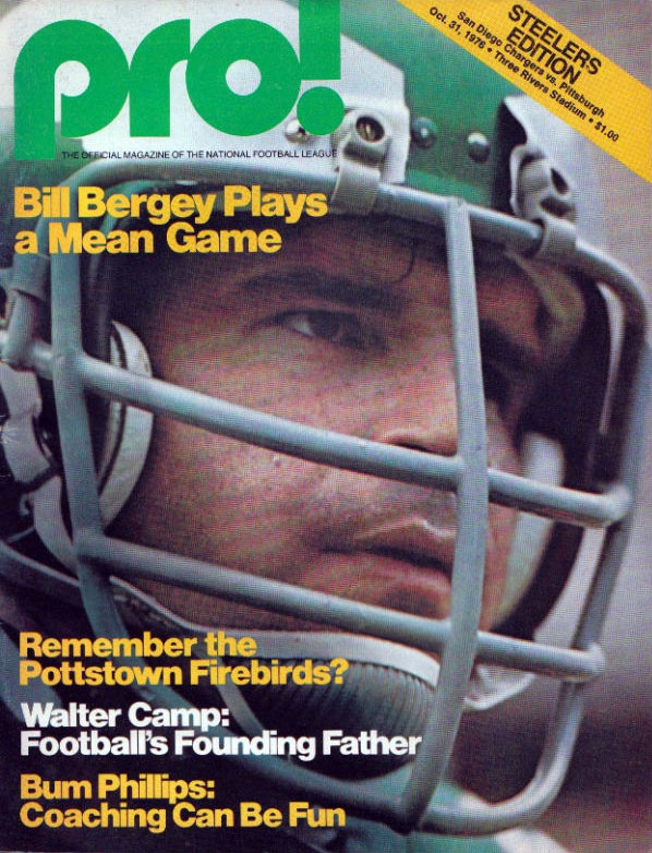 NFL Program: Pittsburgh Steelers vs. San Diego Chargers (October 31, 1976)